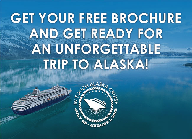 Get your free brochure about the Alaska cruise