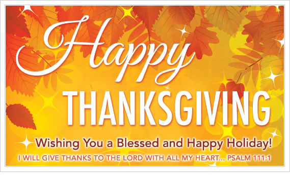 Wishing you and your loved ones a Happy Thanksgiving.