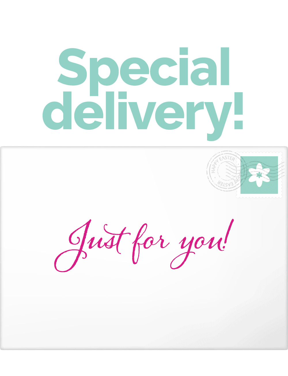 Special Delivery! An Easter Card For You!