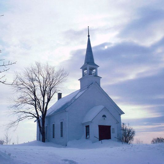 Church In Winter