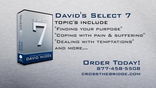 Cross the Bridge  with Pastor David McGee