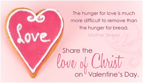 Love of Christ eCard - Free Valentine's Day Cards Online