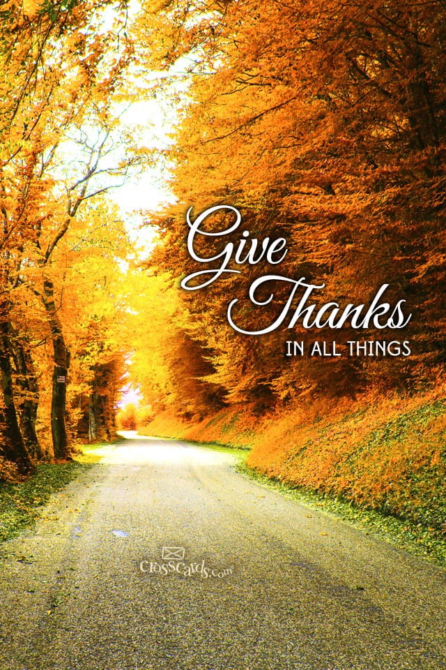 November 2014 - Give Thanks Desktop Calendar- Free November Wallpaper