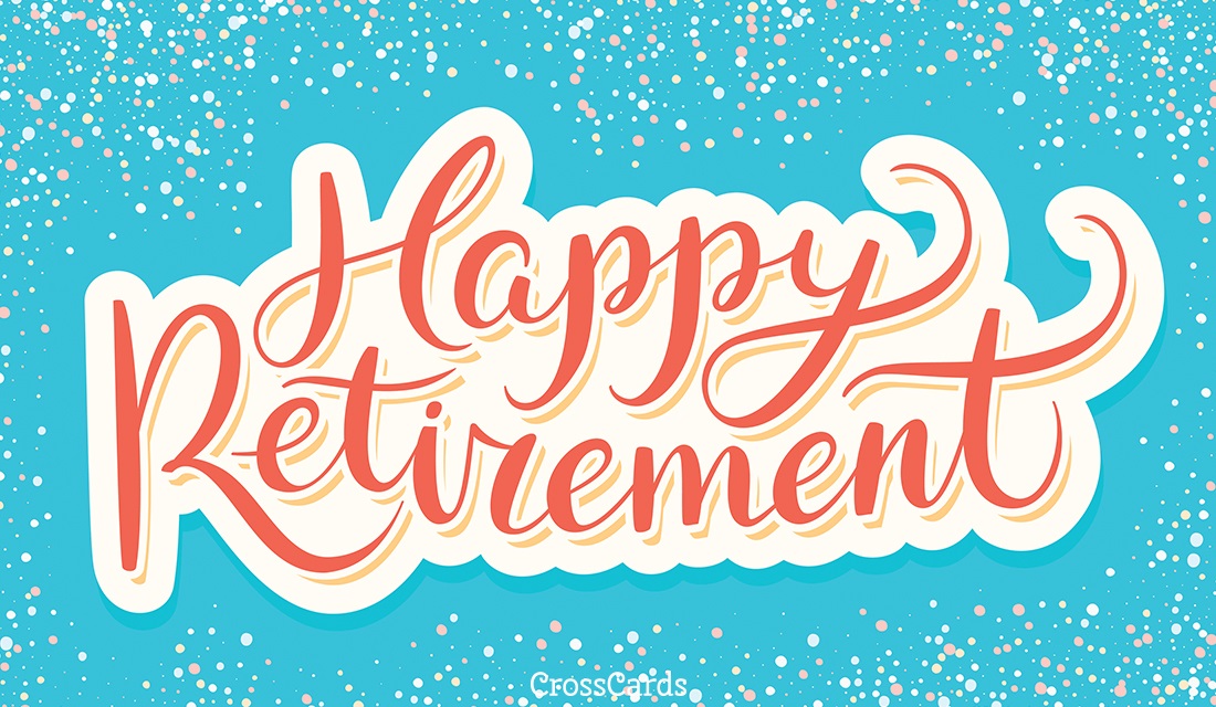 Printable Happy Retirement - Printable World Holiday