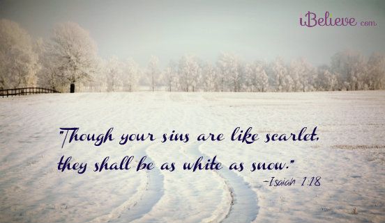 White as Snow - Your Daily Verse