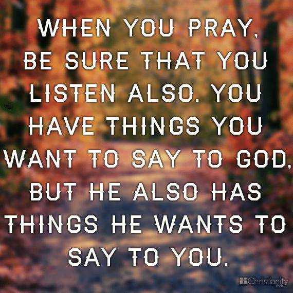 When You Pray - Your Daily Verse