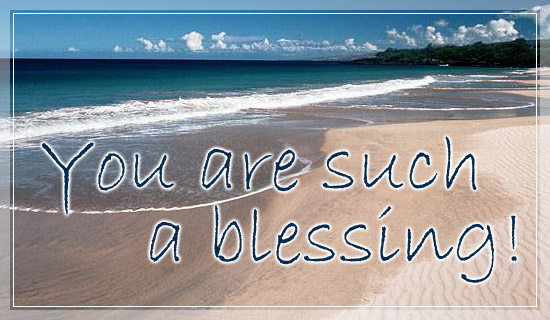 Free You Are Such A Blessing! eCard - eMail Free Personalized Pastor ...