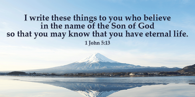 1 John 5:13 eCard - Free Facebook eCards Greeting Cards Online