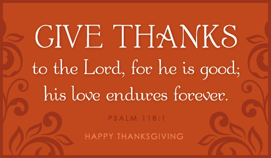 THANKSGIVING | God's HotSpot