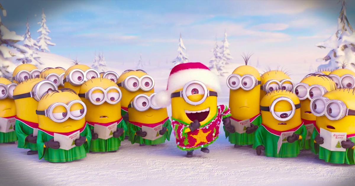 The Minions Sing A Christmas Carol To Say Merry Christmas - Christian ...