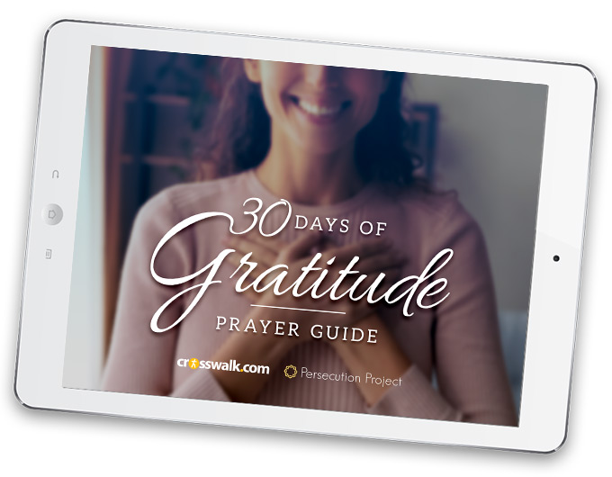 Get the Free '30 Days of Gratitude' Prayer Guide 