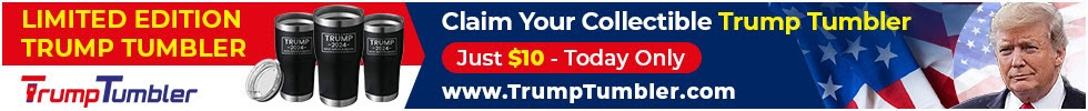 claim your limited edition Trump tumbler