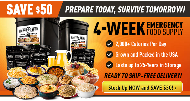 Save $50 on a 4-Week Food Kit!