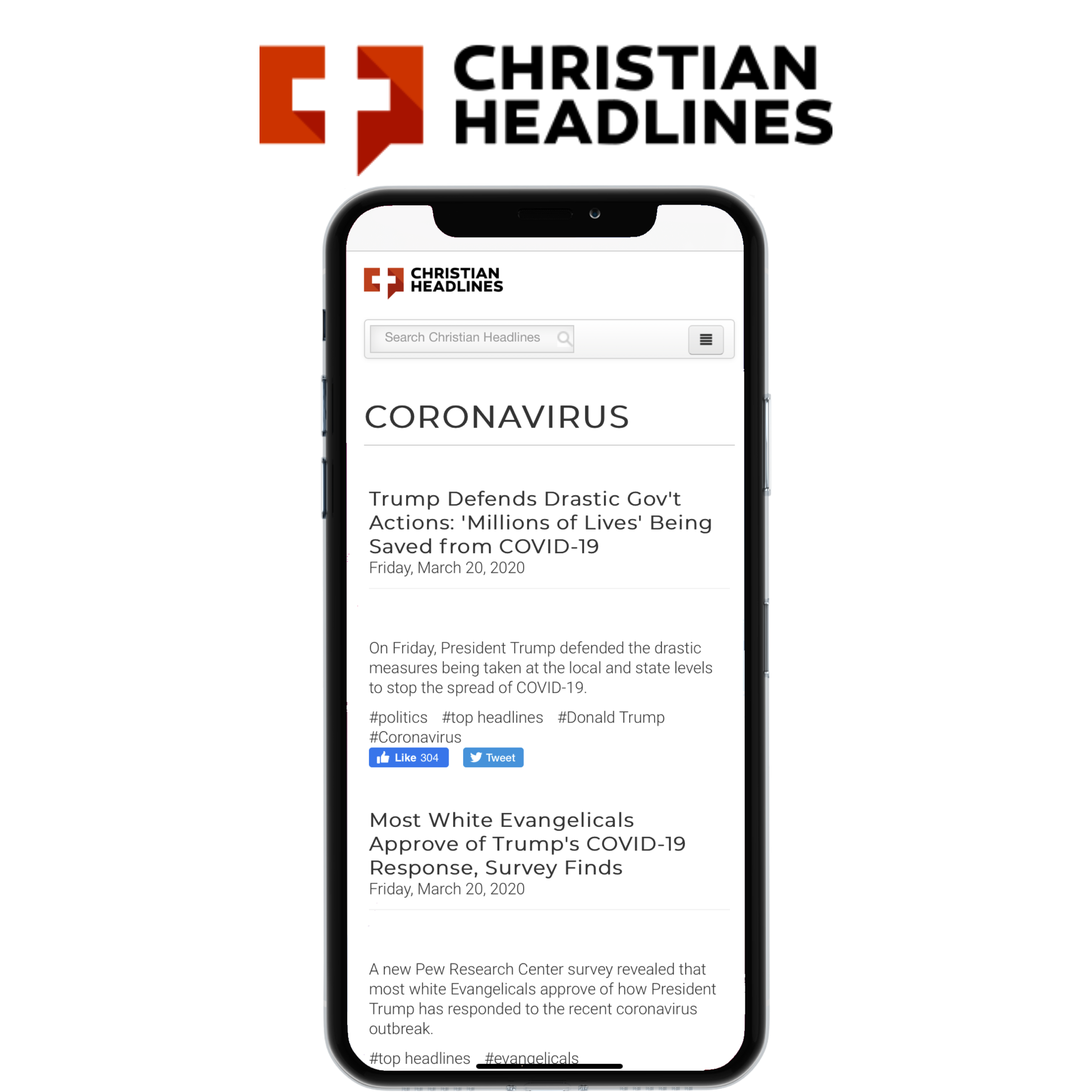 ChristianHeadlines Coronavirus